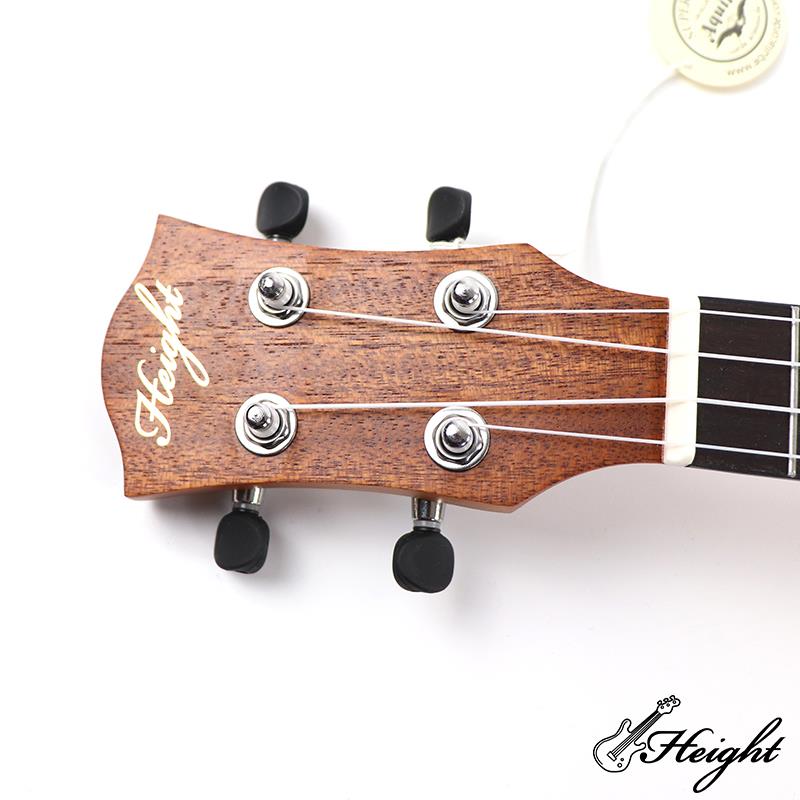 mhogany ukulele headstock