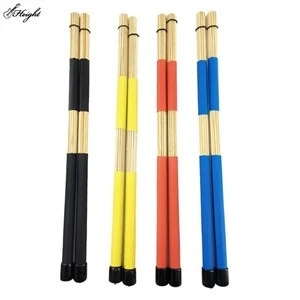 Jazz Drum Borstels Muzikale Rute Sticks Hot Rods