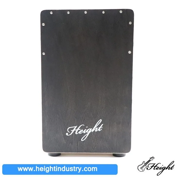 Brown Qiou Wood Cajon With Snare String