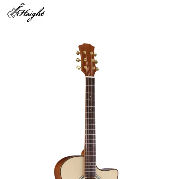 OM Solid Top Cutaway Acoustic Guitar