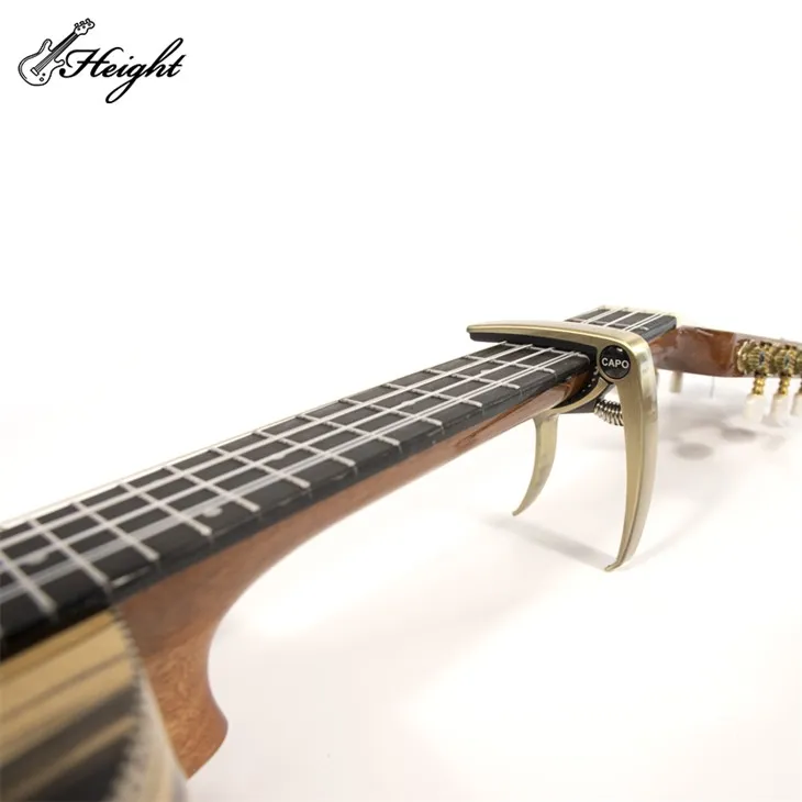 Zinc Alloy Ukulele Capo Custom Packing