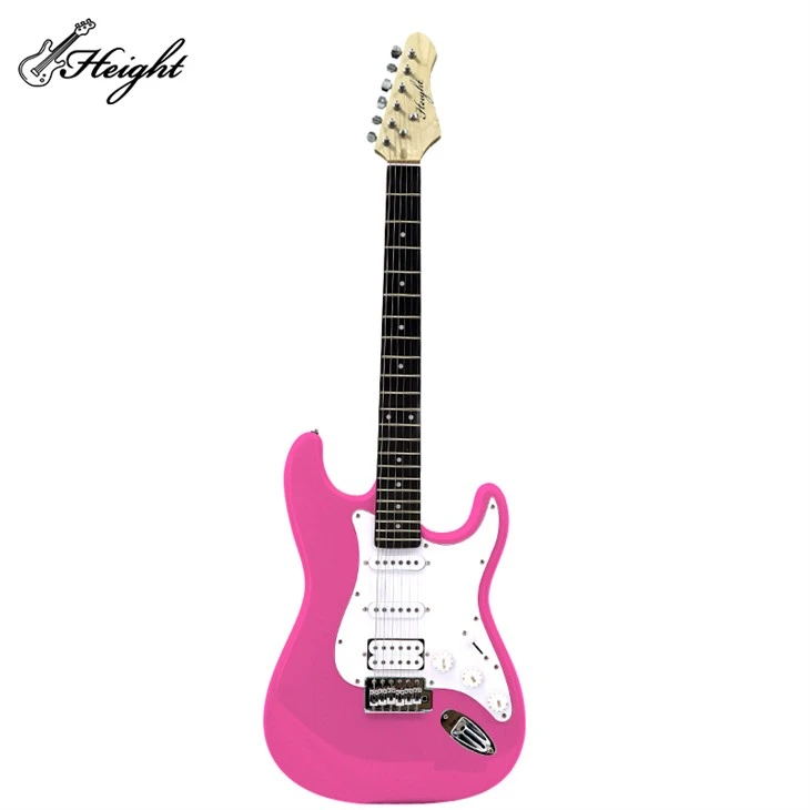 ST 6 String Electric Guitar Electric Guitar Body Solid Bass Wood